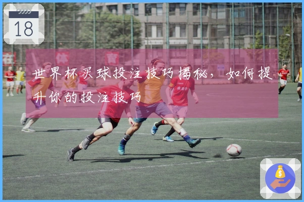 世界杯买球投注技巧揭秘，如何提升你的投注技巧